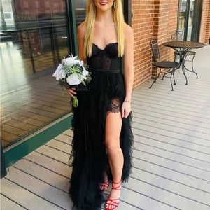 Black Formal. Size xs, like new, worn once.